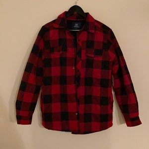 NWT Buffalo Plaid Fleece Lined Shacket